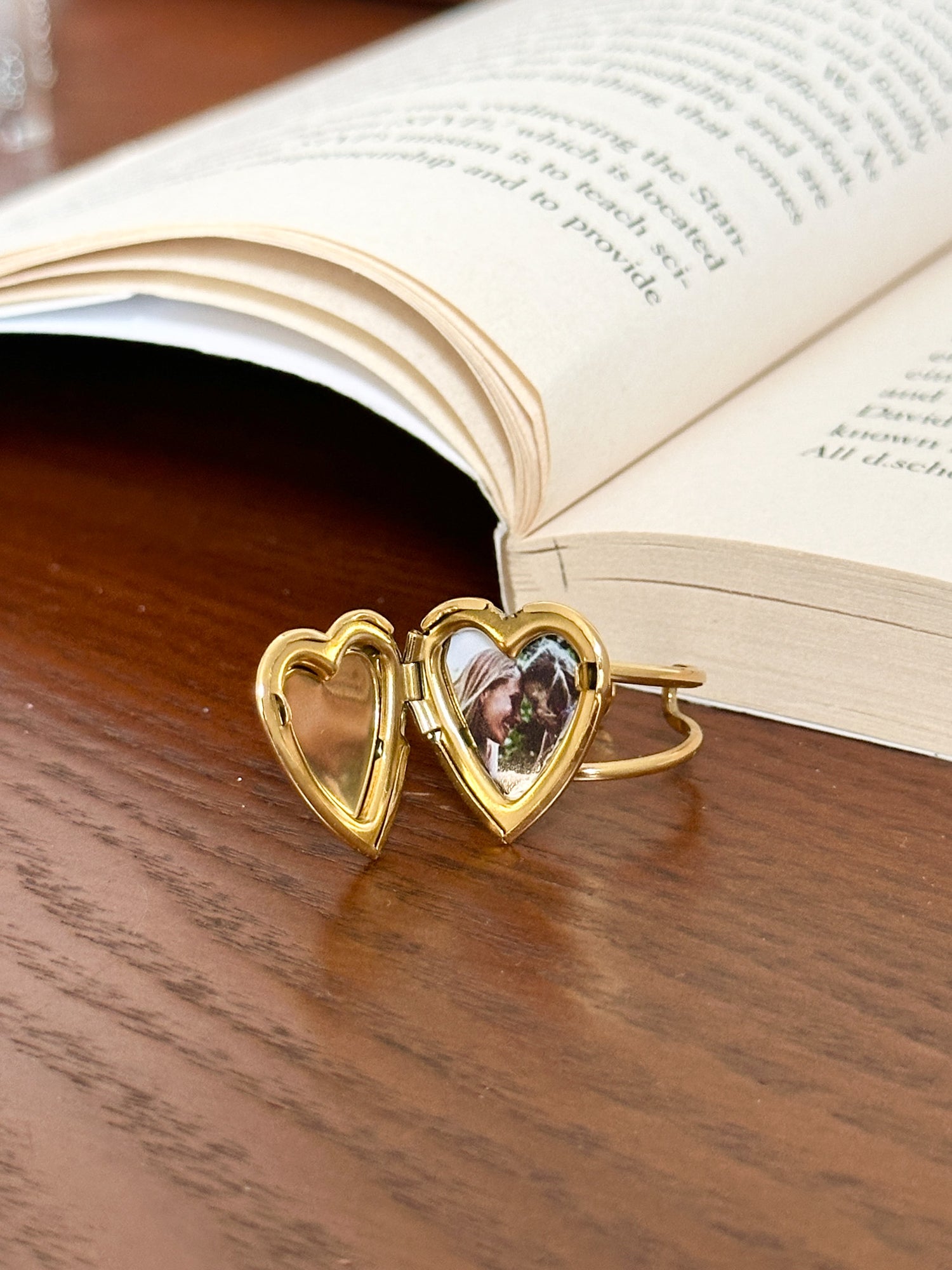 You & Me Heart Locket - Ring