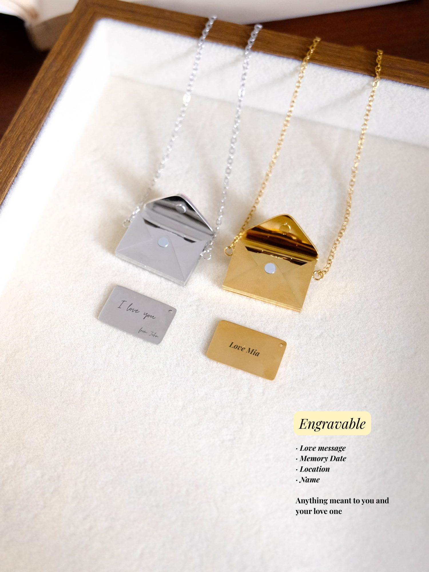 Love Letter Envelope Necklace