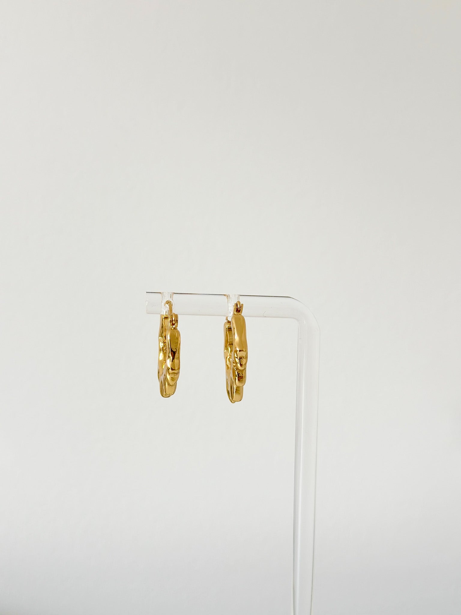 Abstract Flame - Jas | Hoop Earrings - Jas | Perfect On You