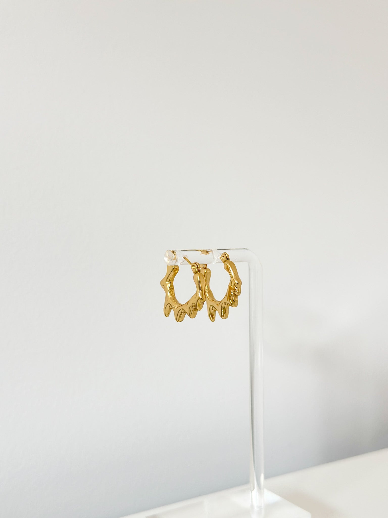 Abstract Flame - Jas | Hoop Earrings - Jas | Perfect On You