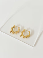 Abstract Flame - Jas | Hoop Earrings - Jas | Perfect On You