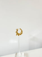 Abstract Flame - Jas | Hoop Earrings - Jas | Perfect On You