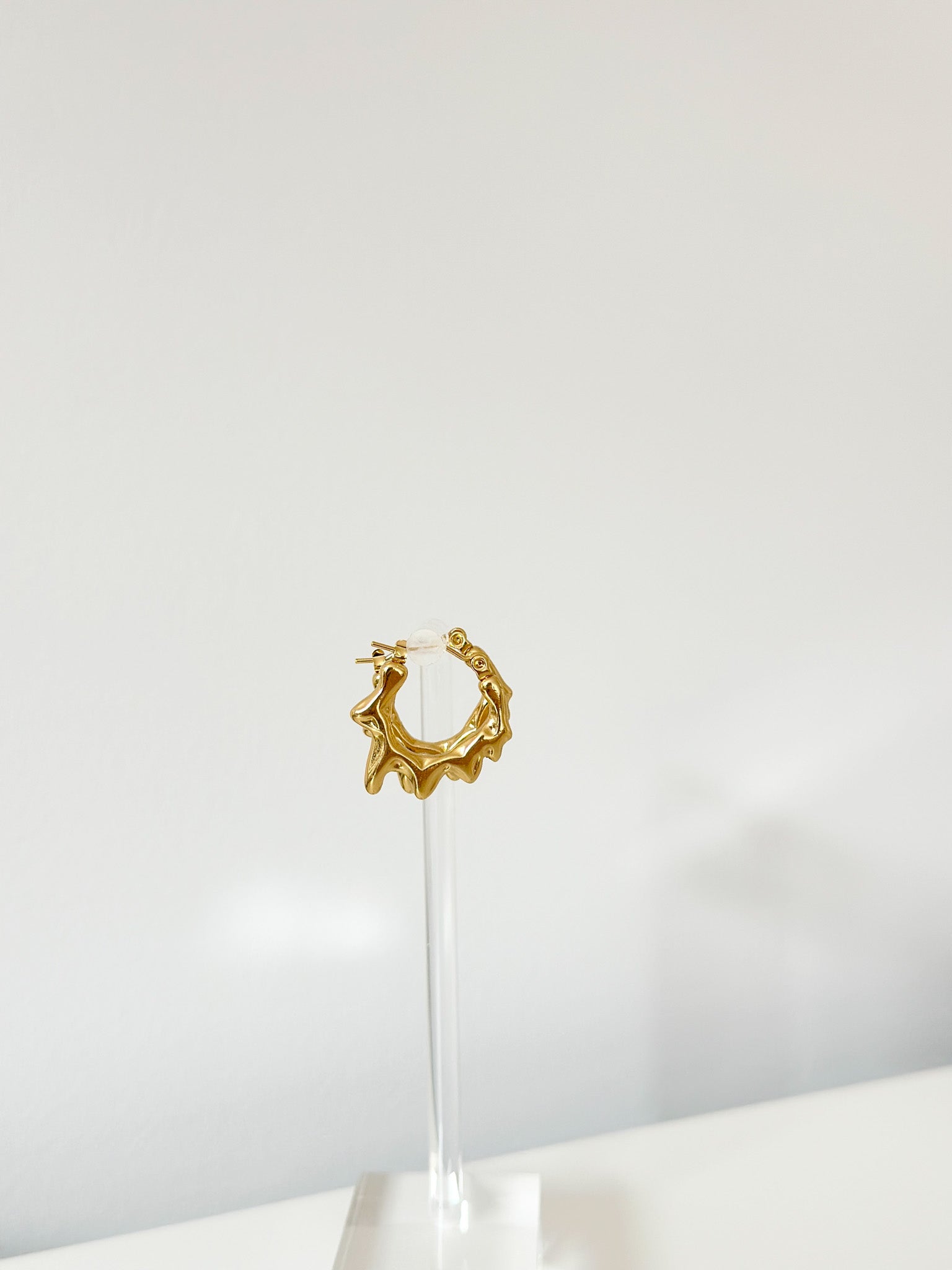 Abstract Flame - Jas | Hoop Earrings - Jas | Perfect On You