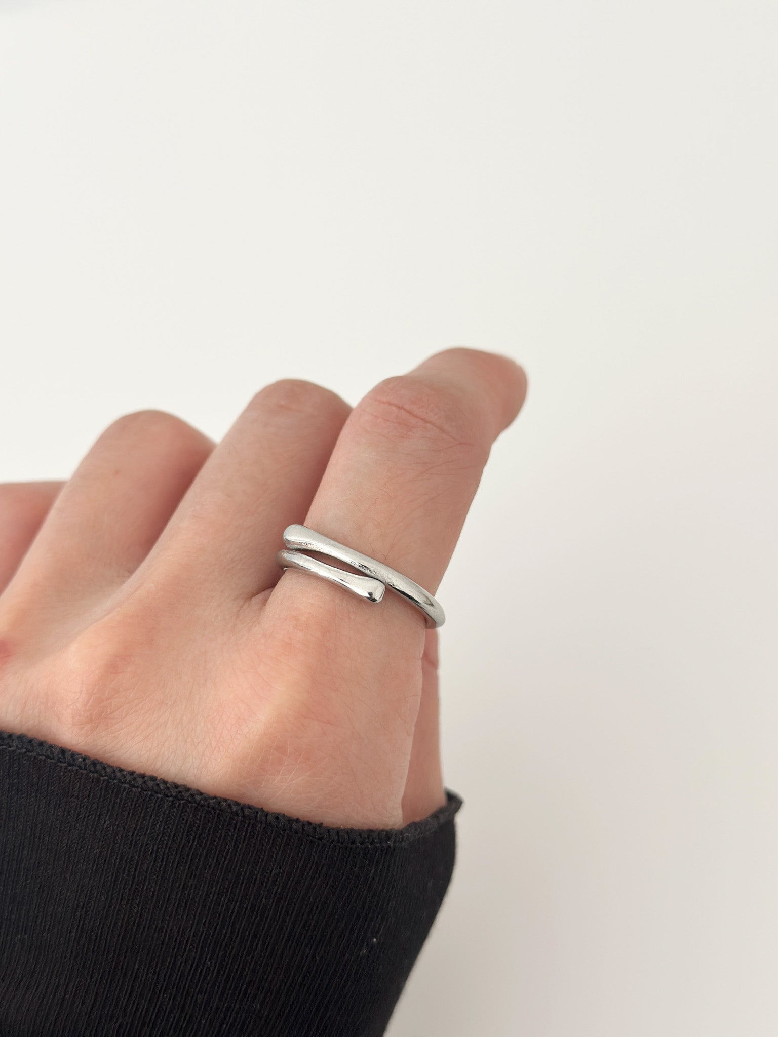 Abstract Knot Ring - JAS | Silver ring - Jas | Perfect On You
