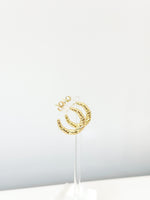 Arlo Croissant Hoops - Jas | Hoop Earrings - Jas | Perfect On You