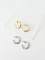 Arlo Croissant Hoops - Jas | Hoop Earrings - Jas | Perfect On You