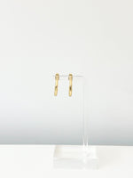 Arlo Croissant Hoops - Jas | Hoop Earrings - Jas | Perfect On You