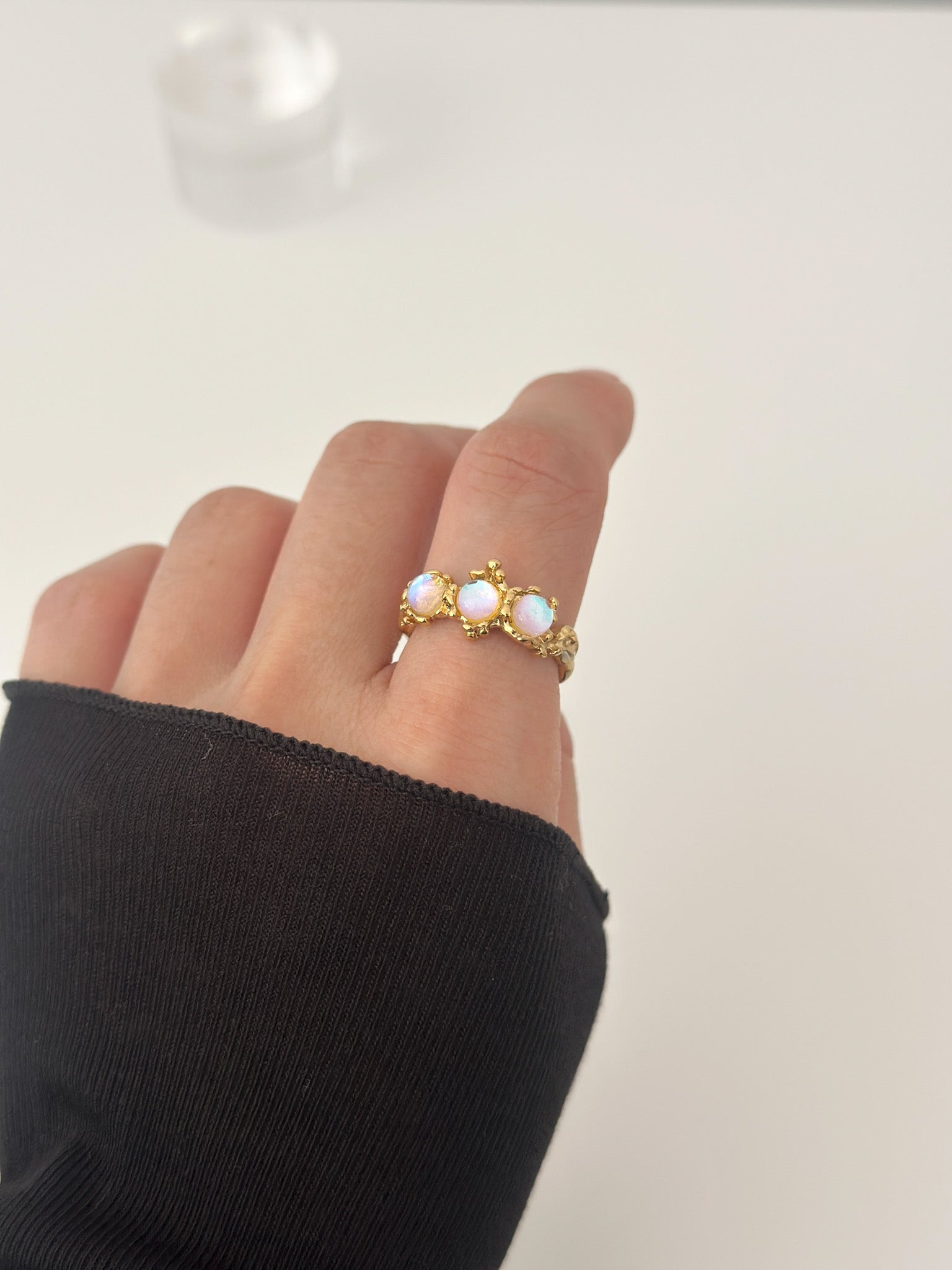 Aurora Ring - Jas | Gold Ring - Jas | Perfect On You