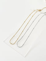 Ball Chain Necklace - Jas | Gold & silver necklace - Jas | Perfect On You