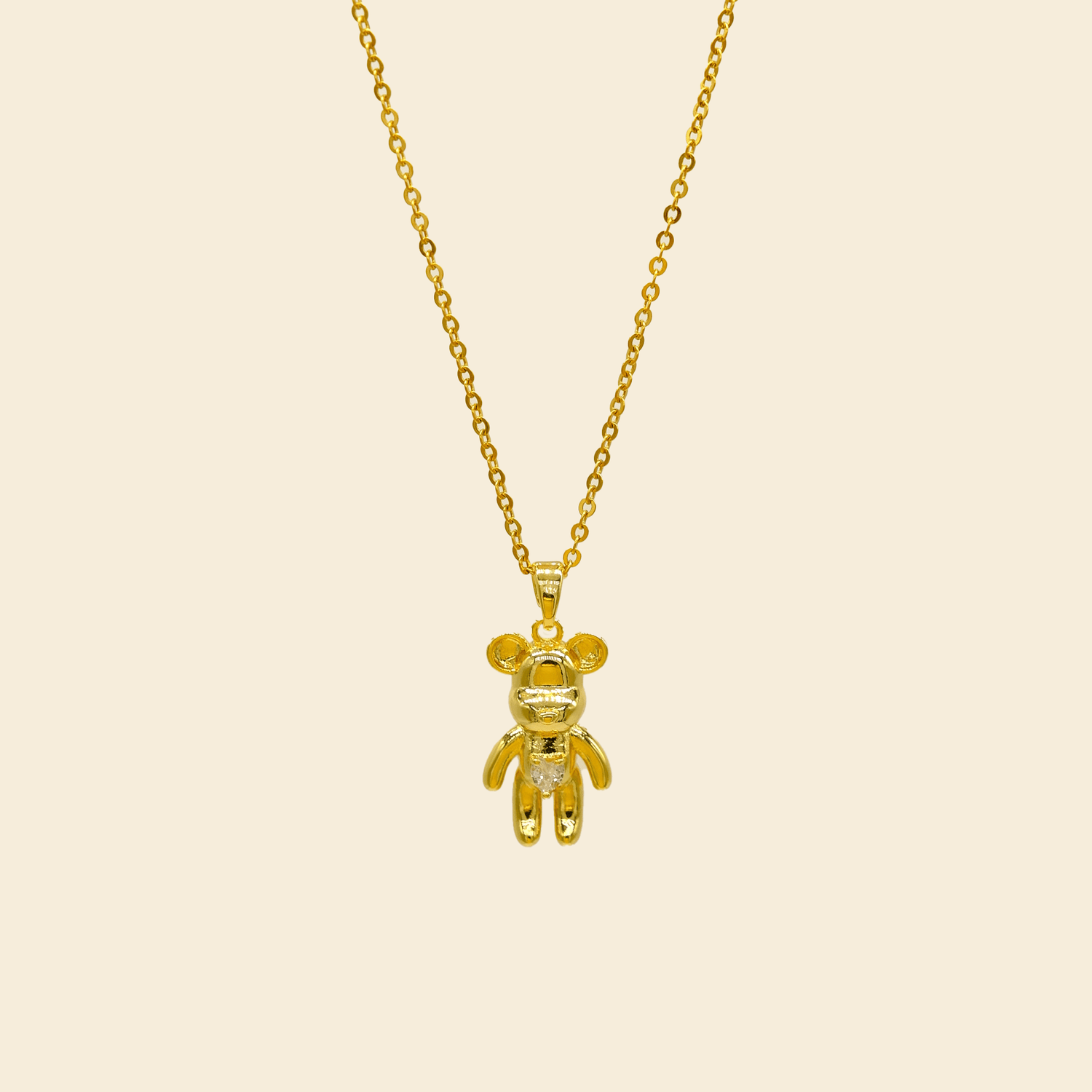 Bear Brick Necklace - JAS - Jas | Perfect On You