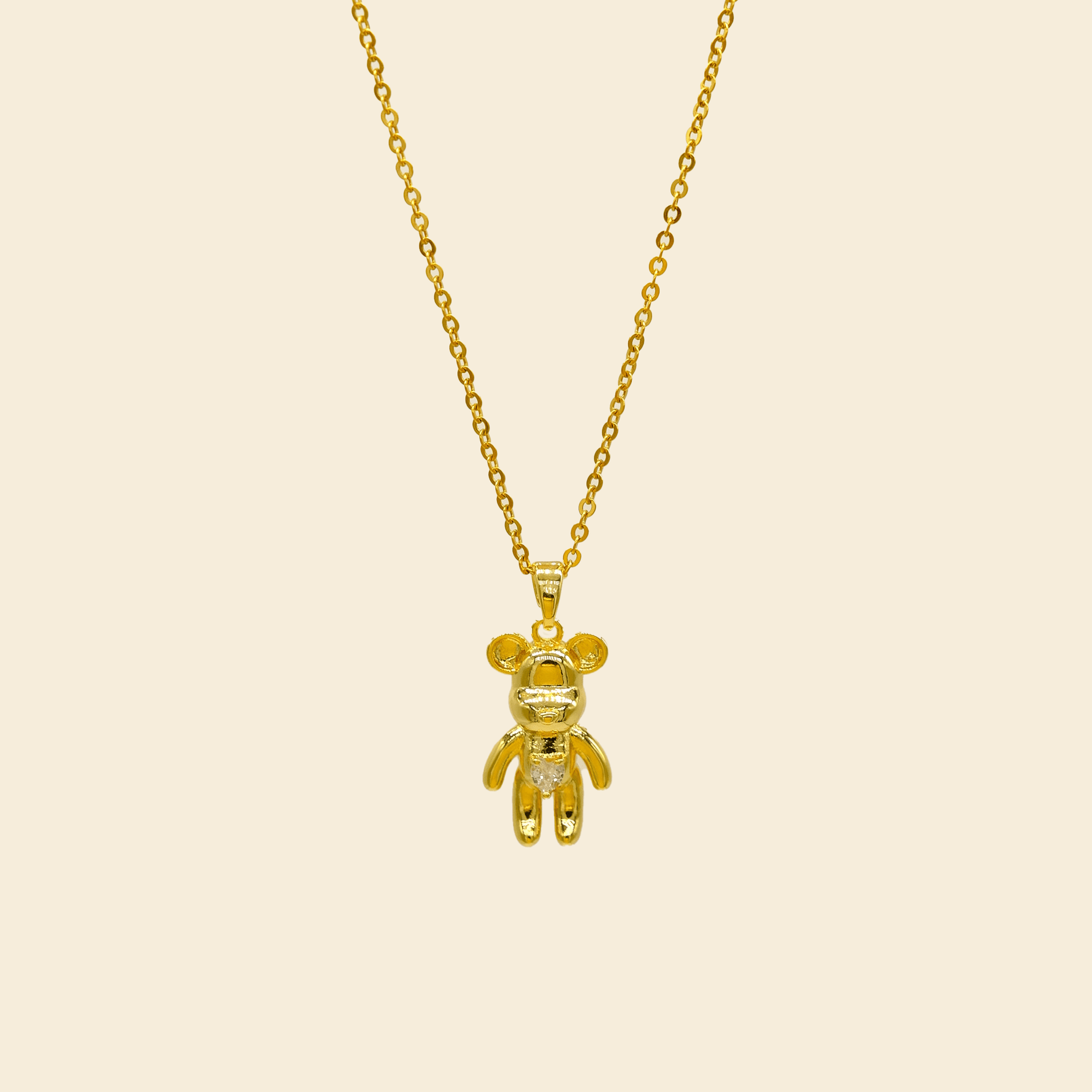 Bear Brick Necklace - JAS - Jas | Perfect On You