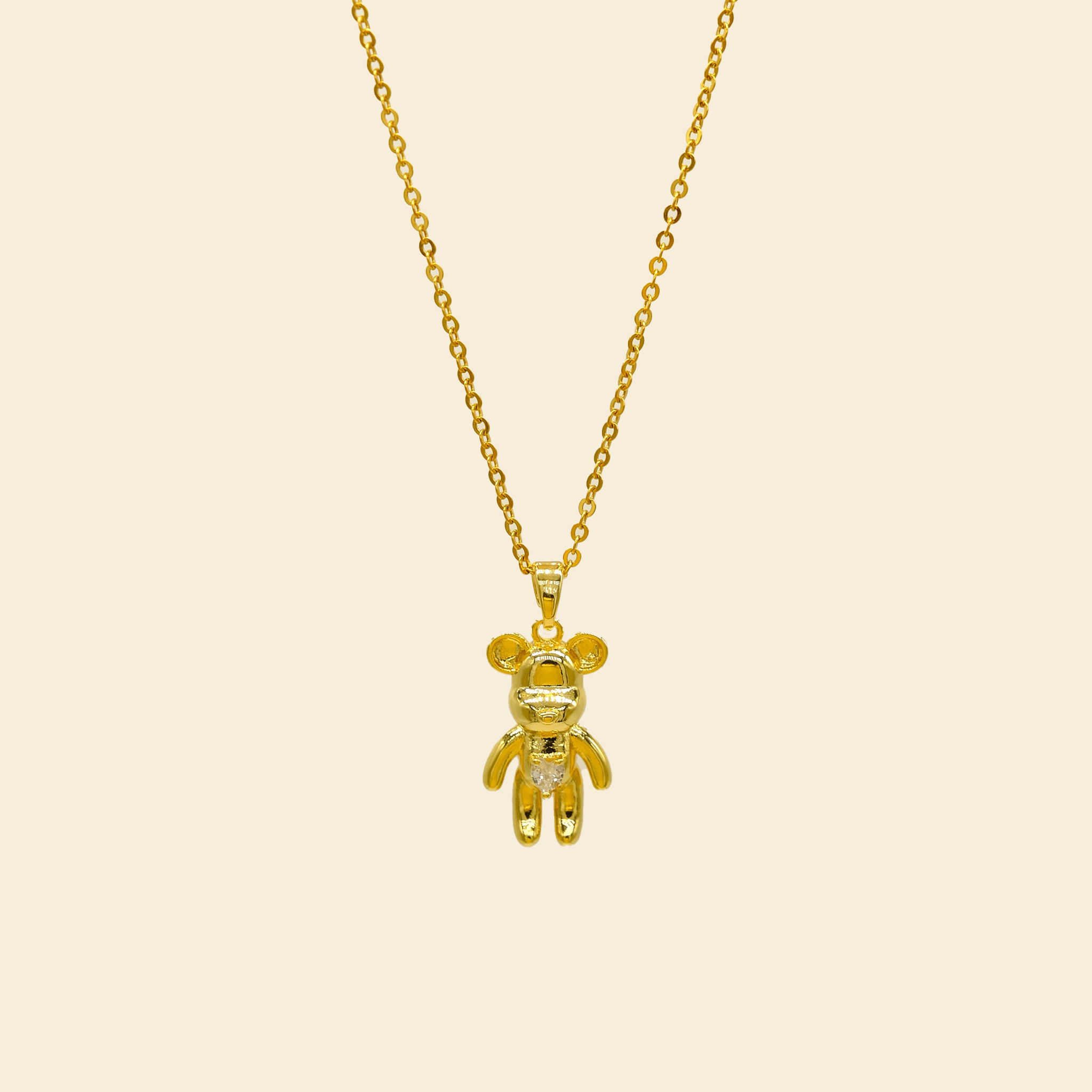 Bear Brick Necklace - JAS - Jas | Perfect On You