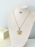 Bloom Cluster Pendant Necklace - Jas | Gold & silver necklace - Jas | Perfect On You