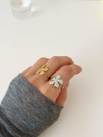 Bloom Duo Ring - Jas | Gold & silver ring - Jas | Perfect On You
