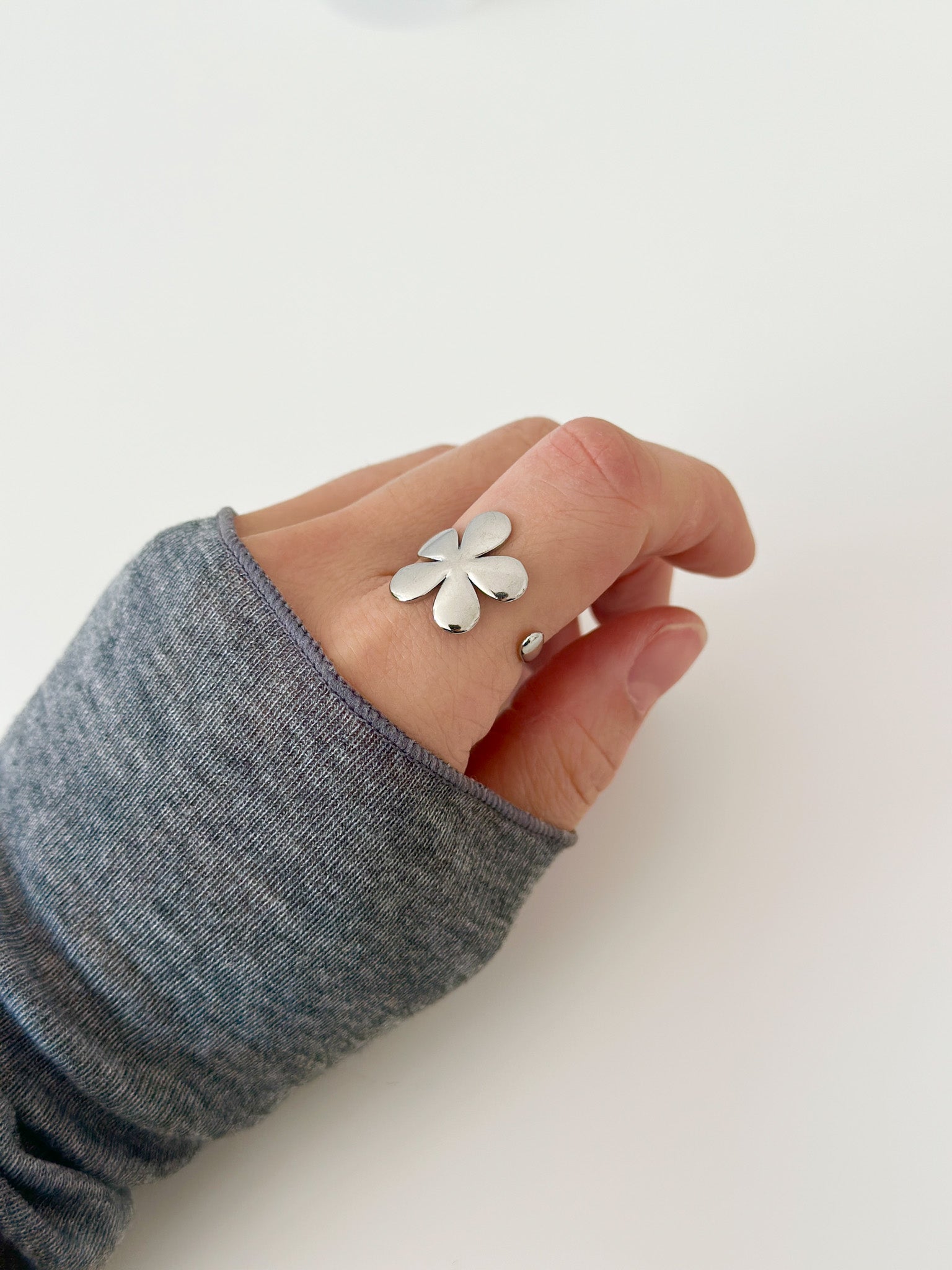 Bloom Duo Ring - Jas | Gold & silver ring - Jas | Perfect On You