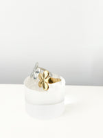 Bloom Duo Ring - Jas | Gold & silver ring - Jas | Perfect On You