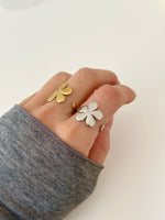 Bloom Duo Ring - Jas | Gold & silver ring - Jas | Perfect On You
