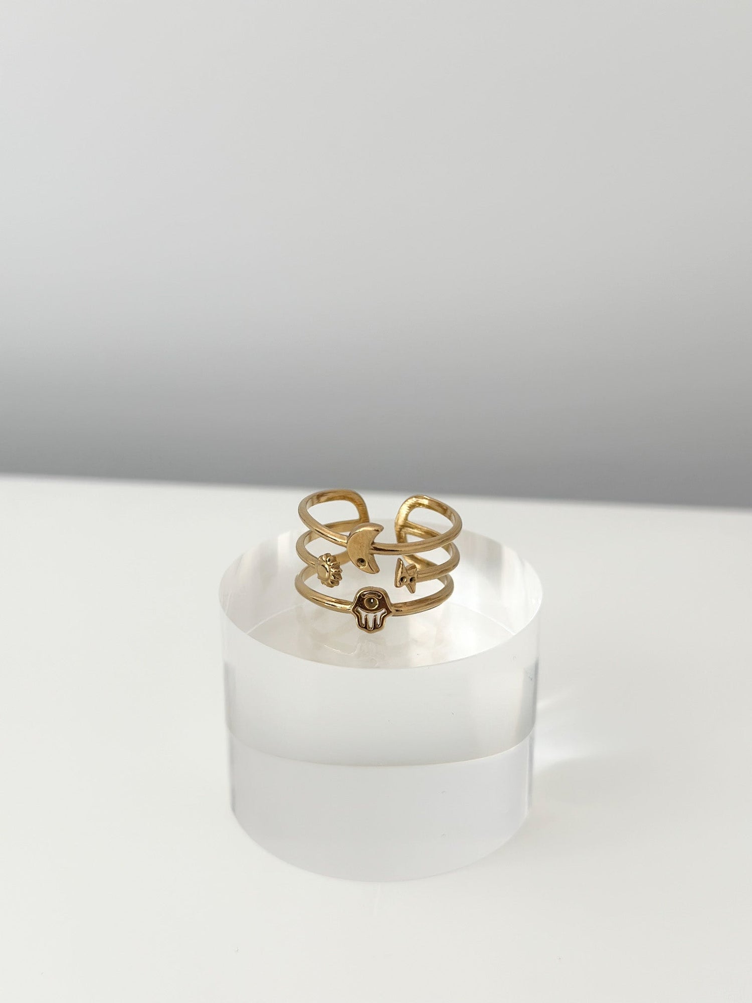 Breeze Curve Ring - Jas | Gold Ring - Jas | Perfect On You