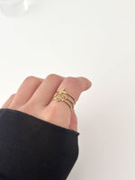 Breeze Curve Ring - Jas | Gold Ring - Jas | Perfect On You
