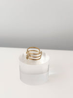 Breeze Curve Ring - Jas | Gold Ring - Jas | Perfect On You