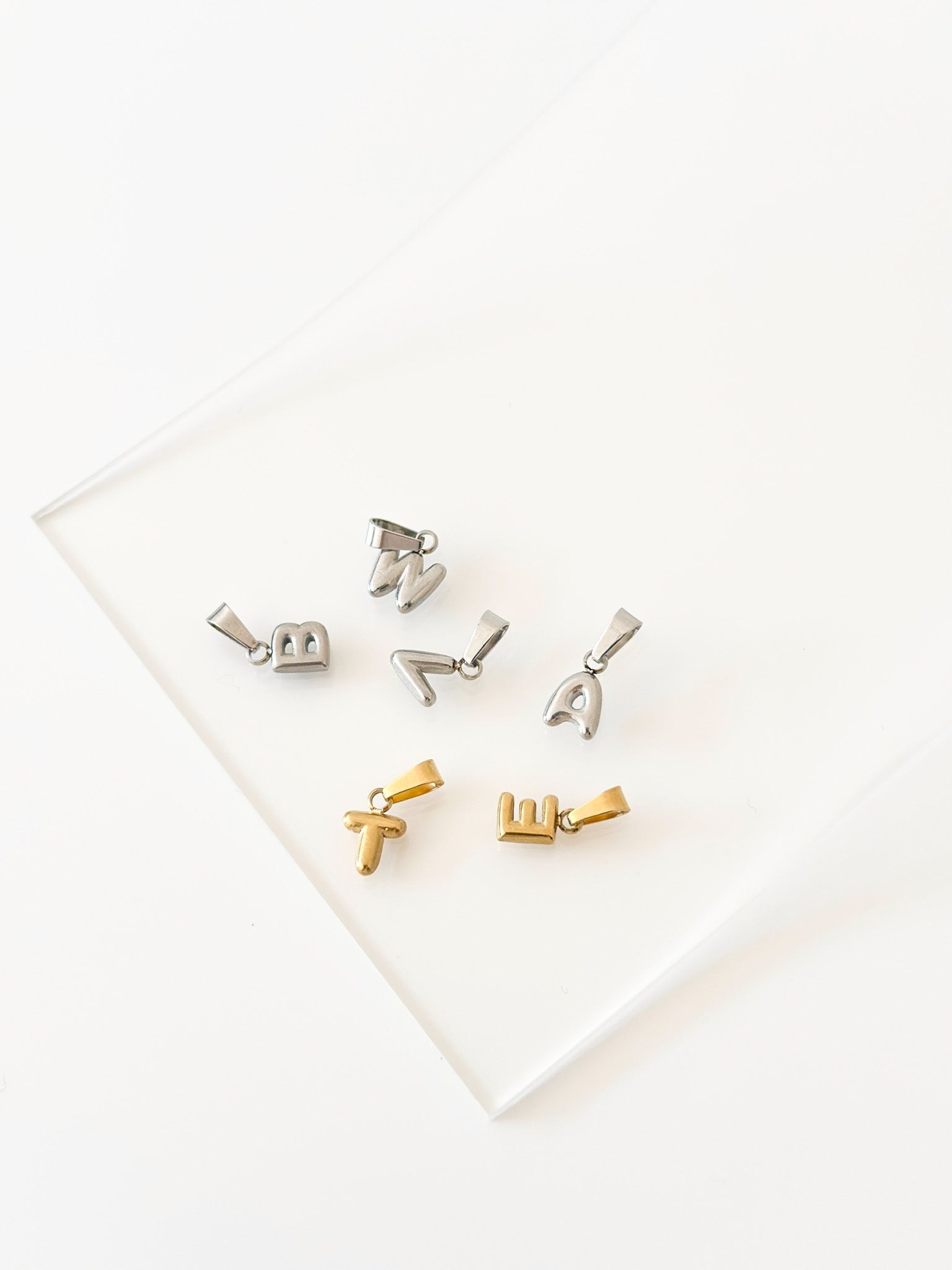 Bubble Initial Necklace - JAS | JasCustom - Jas | Perfect On You