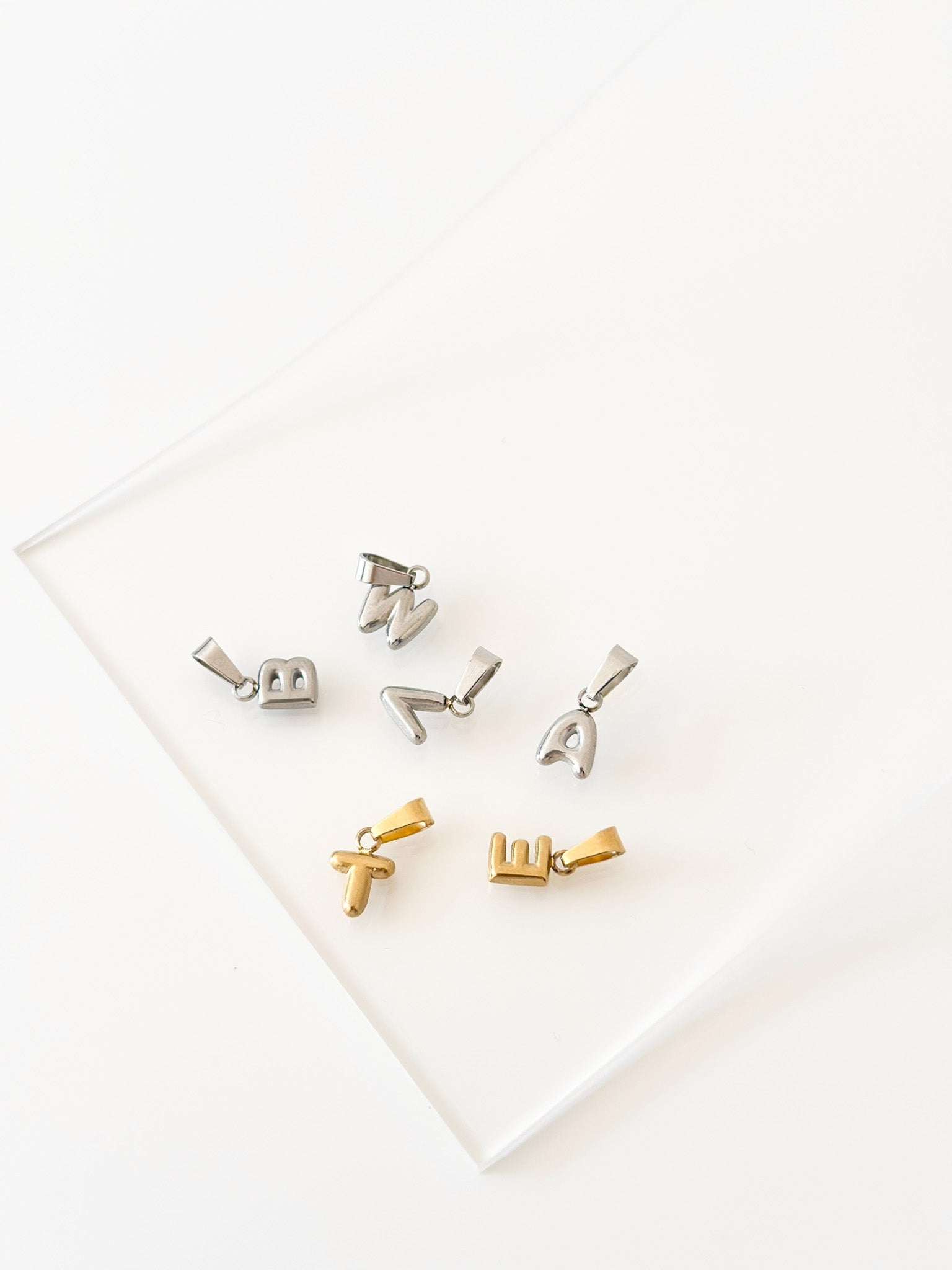 Bubble Initial Necklace - JAS | JasCustom - Jas | Perfect On You