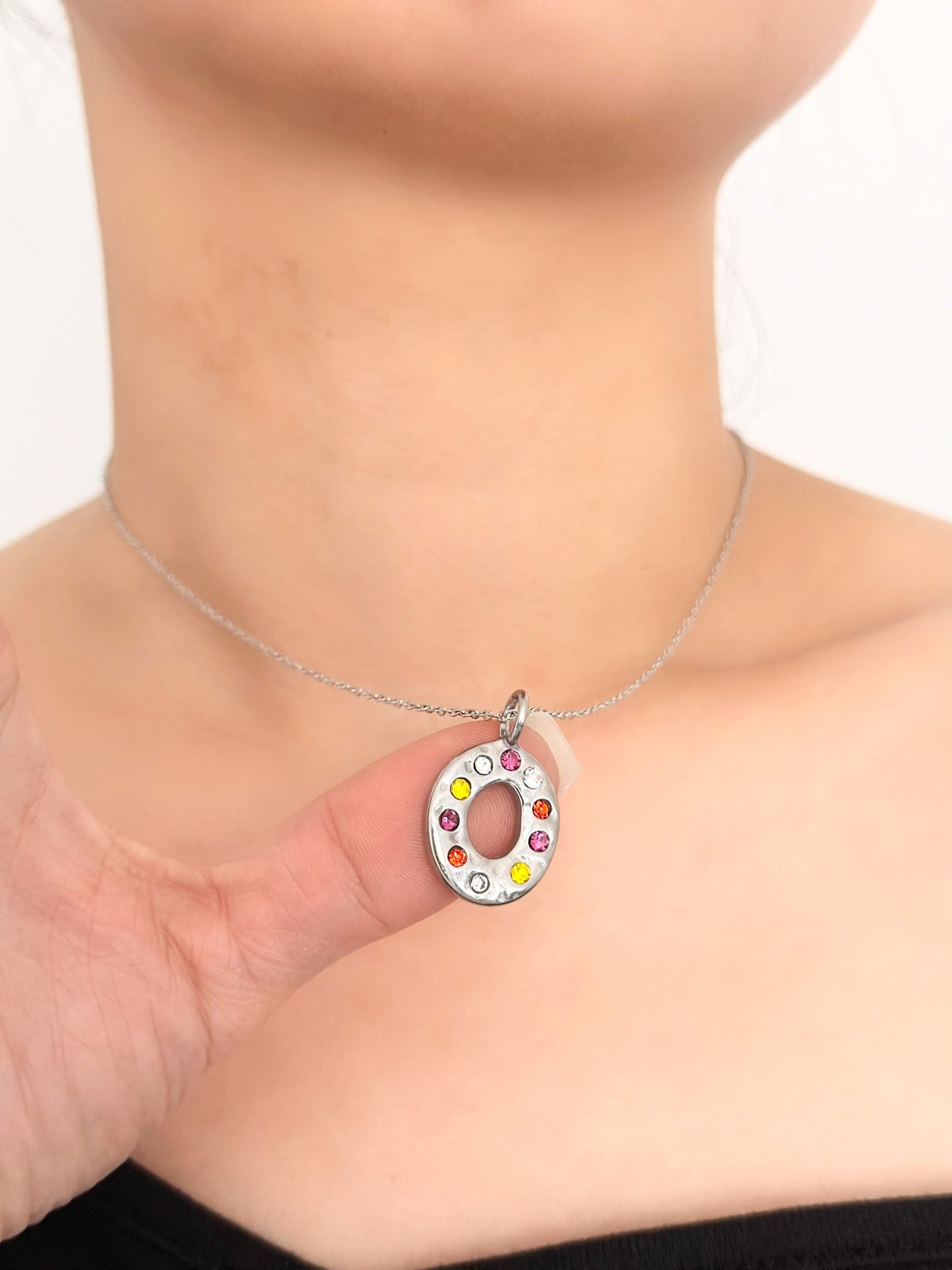 Candy Orbit - JAS | Silver necklace - Jas | Perfect On You