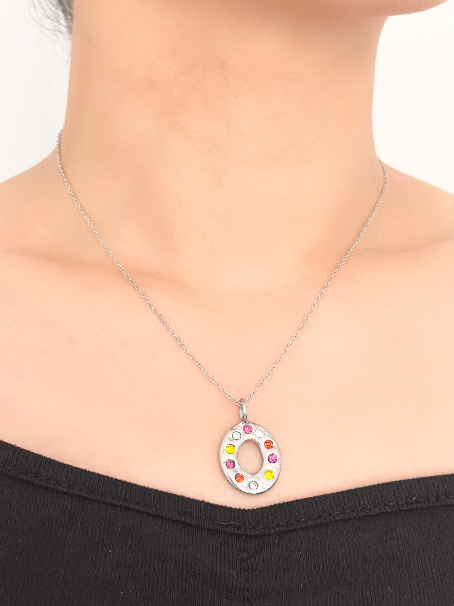 Candy Orbit - JAS | Silver necklace - Jas | Perfect On You