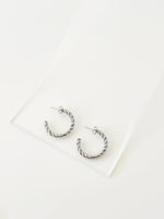 Céline Twist Hoops - Jas | Hoop Earrings - Jas | Perfect On You