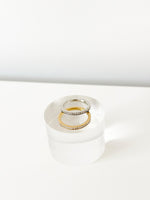 Chic Crystal band - Jas | Gold & silver ring - Jas | Perfect On You