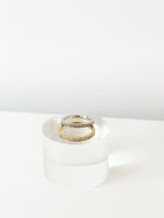 Chic Crystal band - Jas | Gold & silver ring - Jas | Perfect On You