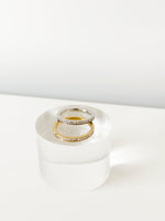 Chic Crystal band - Jas | Gold & silver ring - Jas | Perfect On You