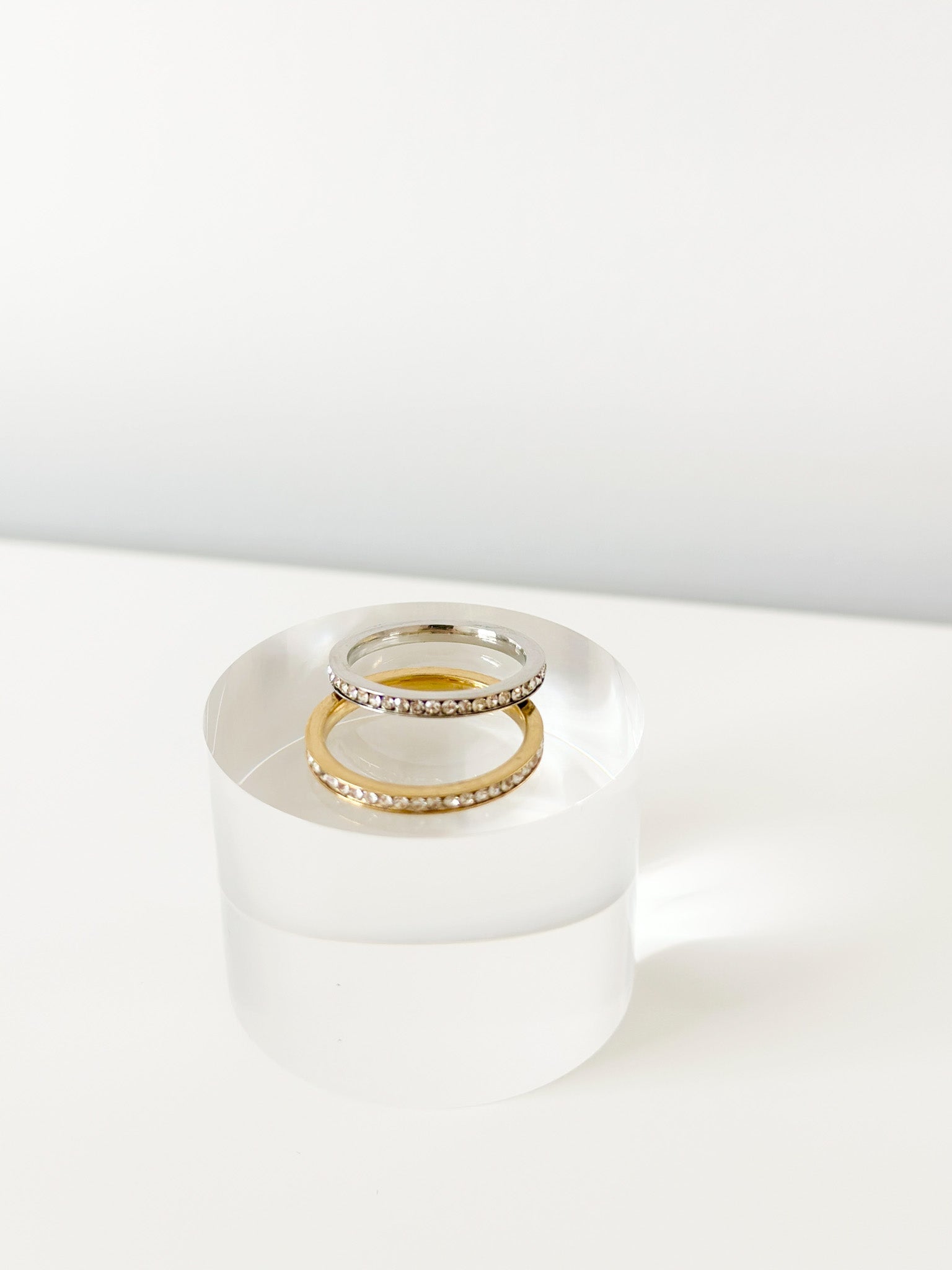 Chic Crystal band - Jas | Gold & silver ring - Jas | Perfect On You