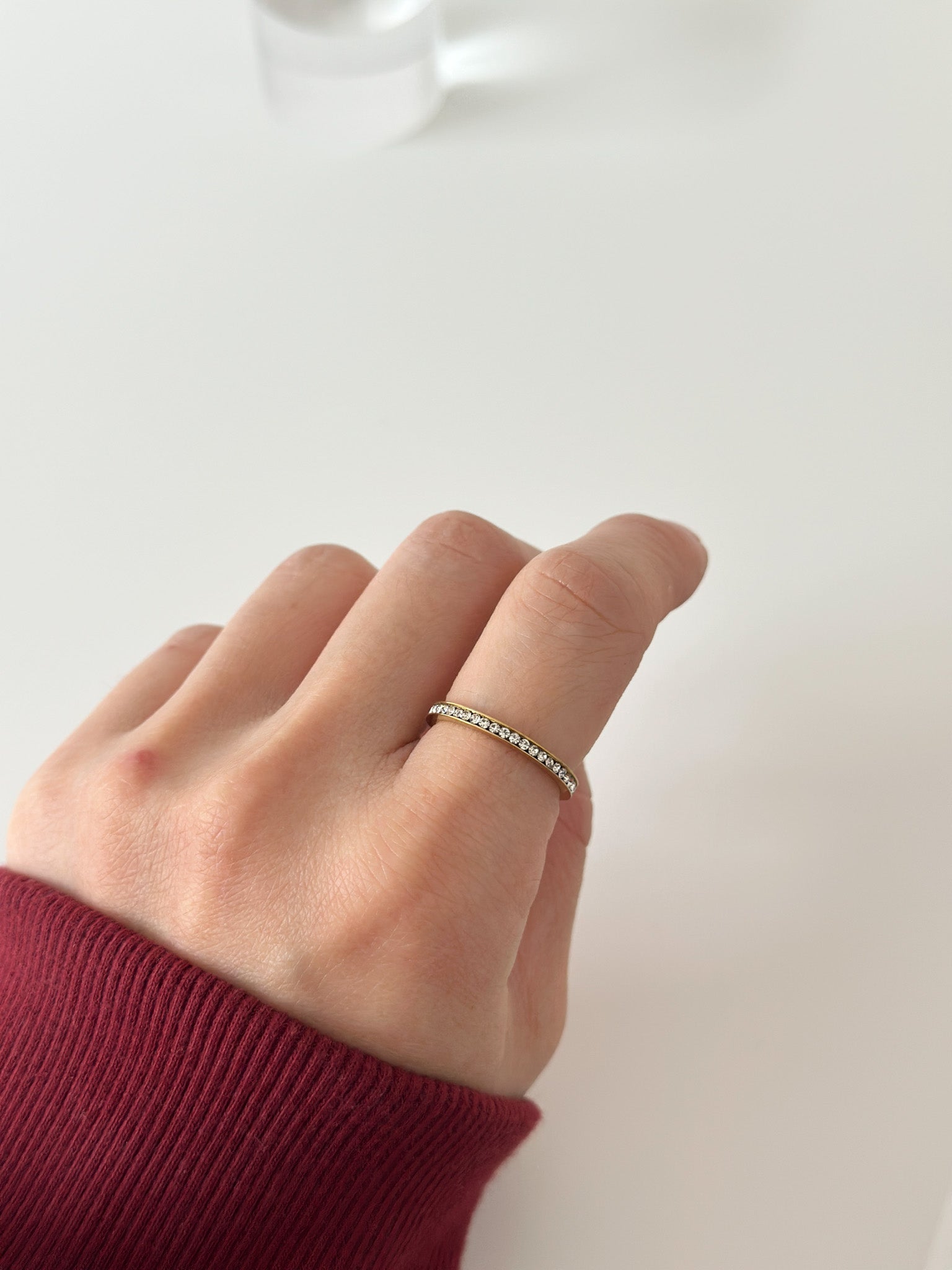 Chic Crystal band - Jas | Gold & silver ring - Jas | Perfect On You