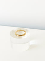 Classic wave band - Jas | Gold & silver ring - Jas | Perfect On You