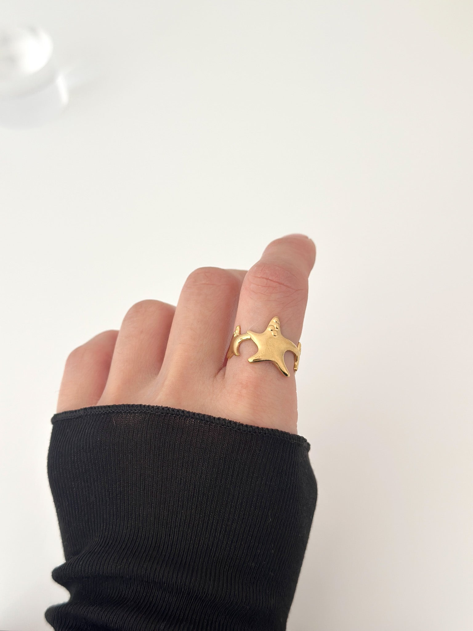 Coral Whisper Ring - Jas | Gold Ring - Jas | Perfect On You
