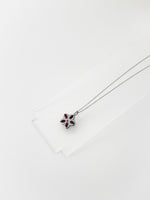 Crimson Petal - JAS | Silver necklace - Jas | Perfect On You
