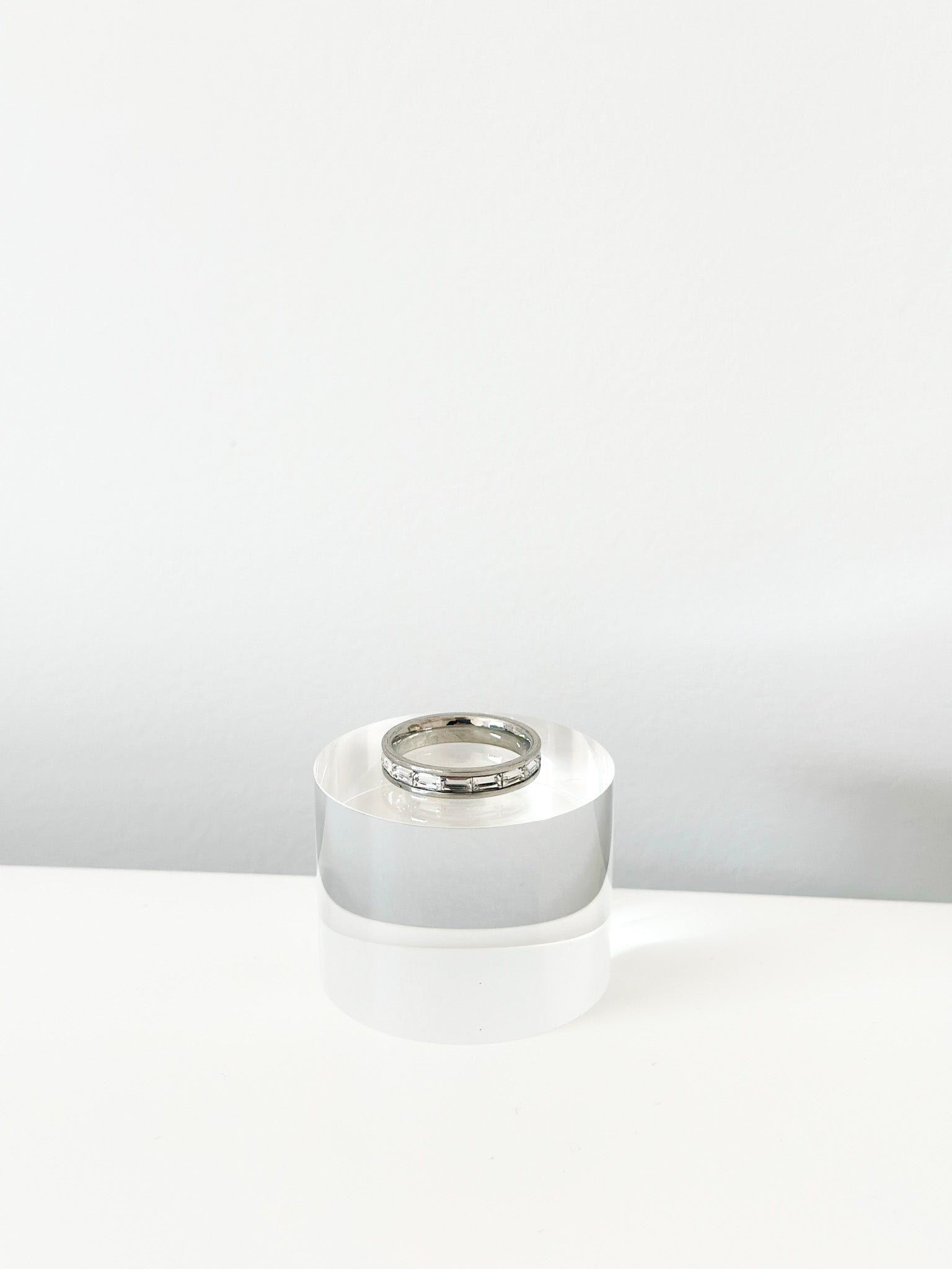 Crystal Line Ring - JAS | Silver ring - Jas | Perfect On You