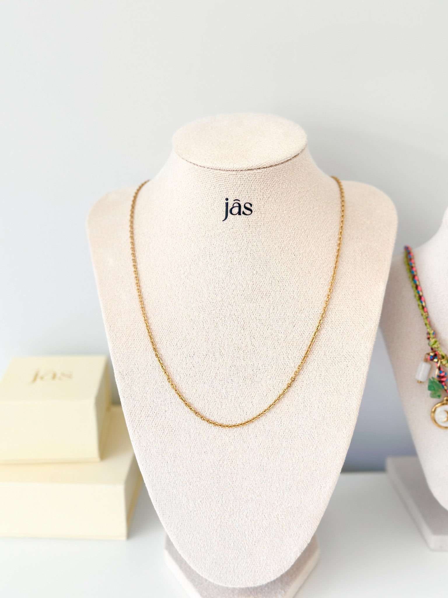 Dainty chain Necklace - JAS | Gold necklace - Jas | Perfect On You