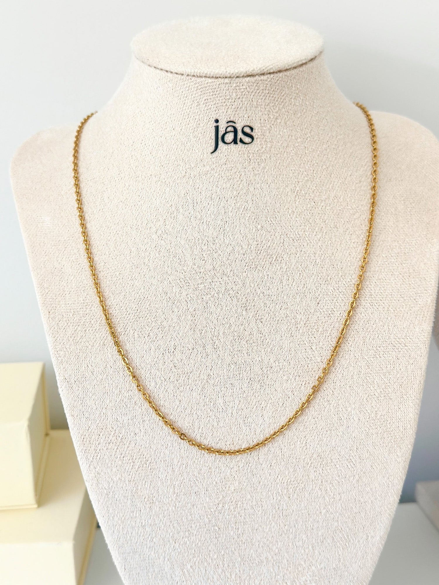 Dainty chain Necklace - JAS | Gold necklace - Jas | Perfect On You