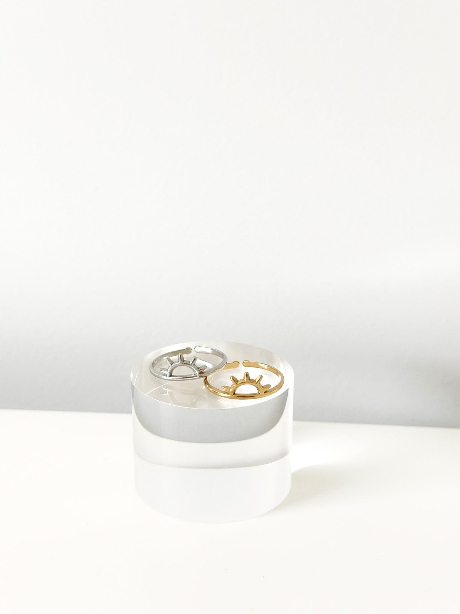 Dawn Crown Ring - Jas | Gold & silver ring - Jas | Perfect On You