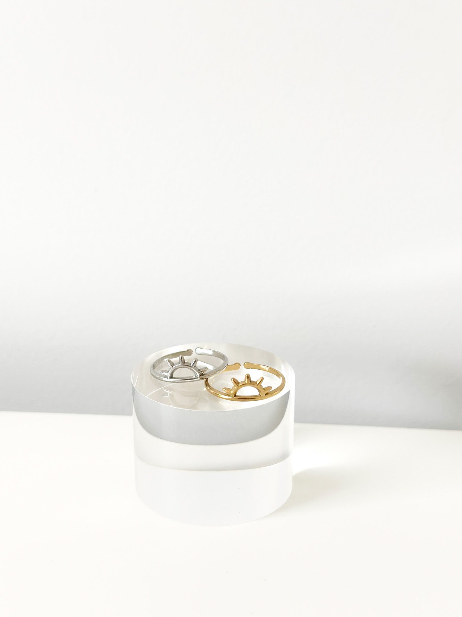 Dawn Crown Ring - Jas | Gold & silver ring - Jas | Perfect On You