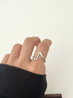 Drift Line Ring - Jas | Gold & silver ring - Jas | Perfect On You