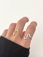 Drift Line Ring - Jas | Gold & silver ring - Jas | Perfect On You