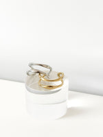 Dual Flow Ring - Jas | Gold & silver ring - Jas | Perfect On You