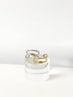 Dual Flow Ring - Jas | Gold & silver ring - Jas | Perfect On You