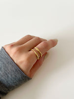 Dual Flow Ring - Jas | Gold & silver ring - Jas | Perfect On You