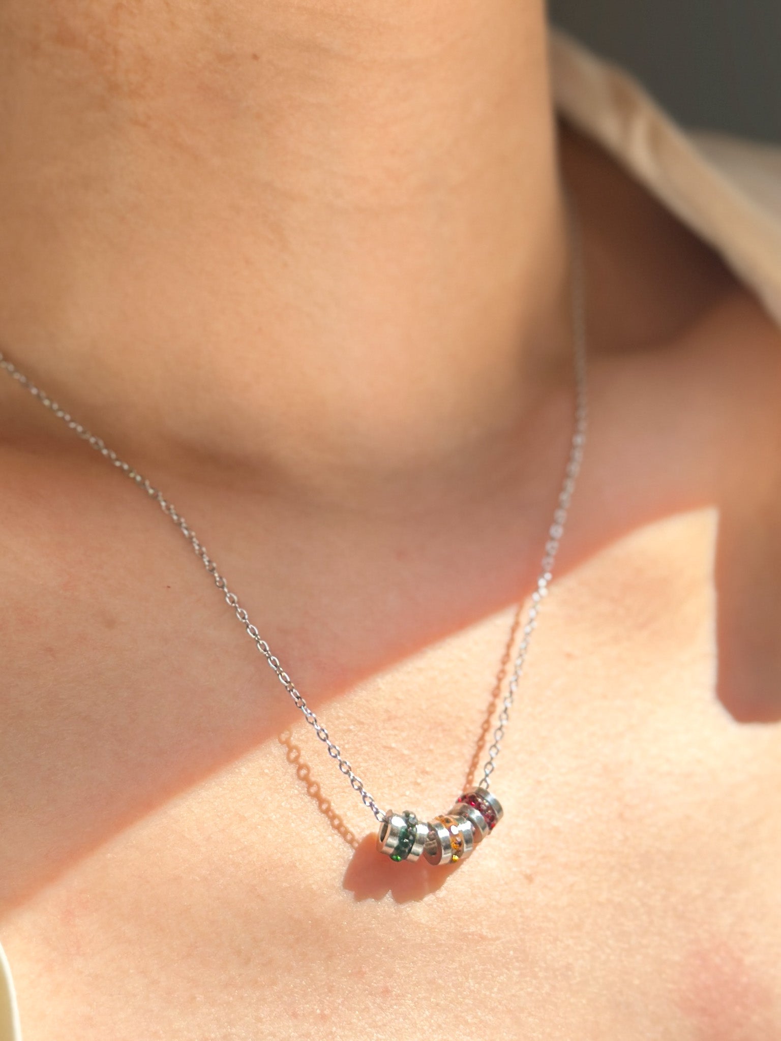 Eight Auras - JAS | Silver necklace - Jas | Perfect On You