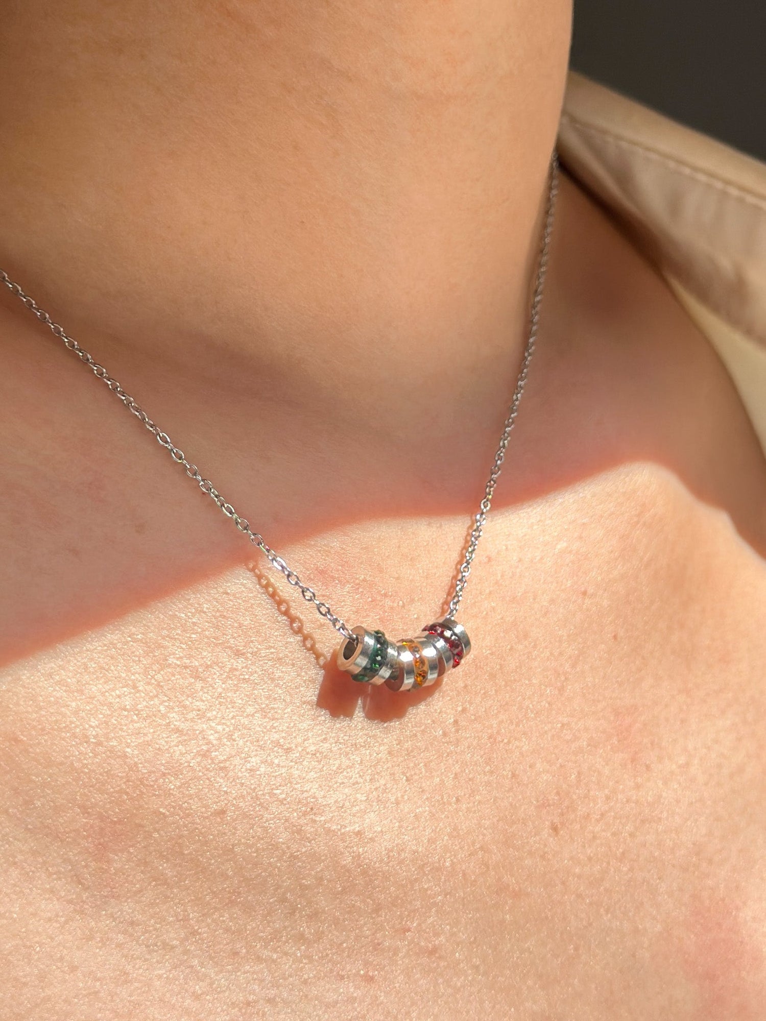 Eight Auras - JAS | Silver necklace - Jas | Perfect On You