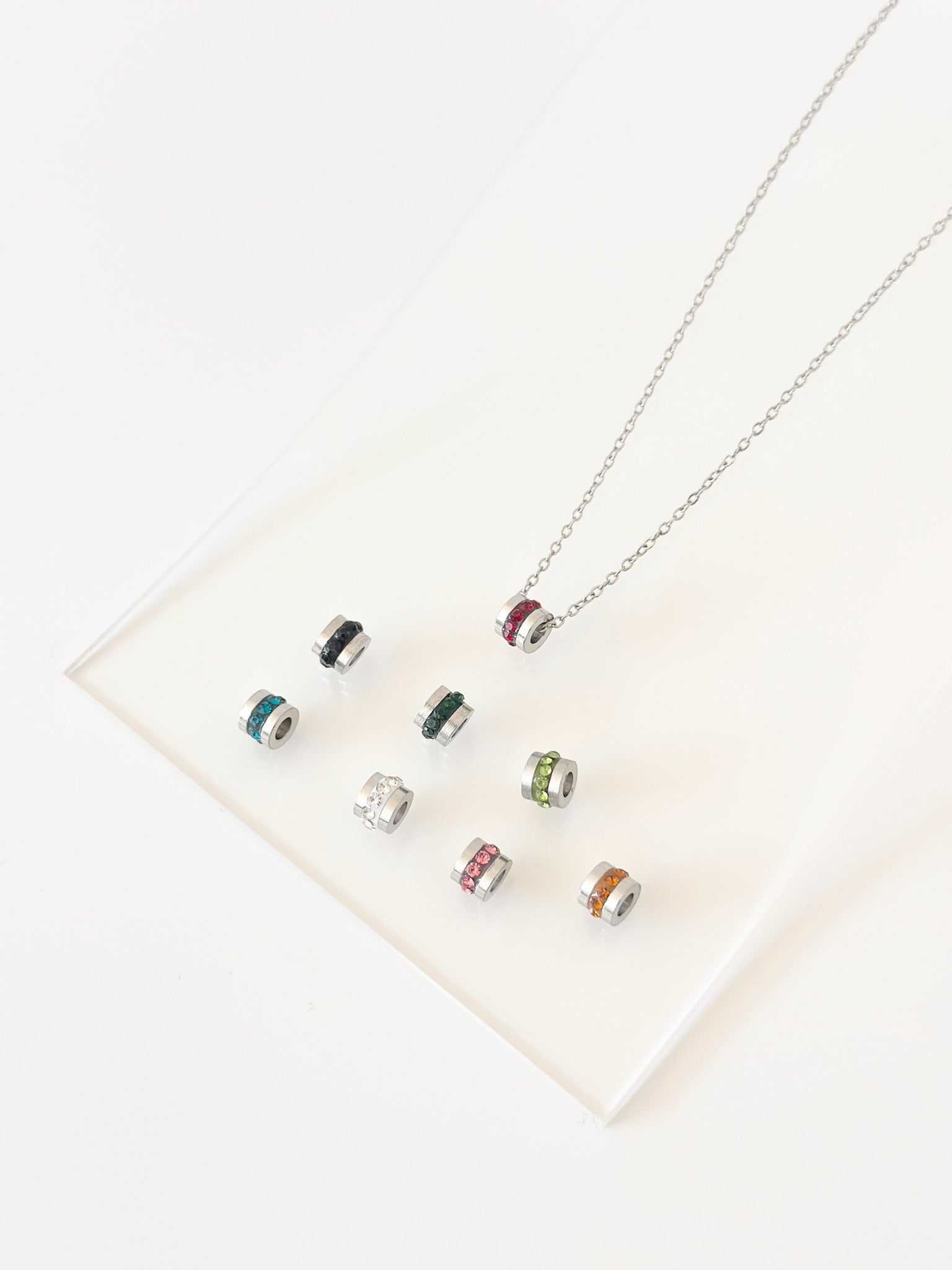 Eight Auras - JAS | Silver necklace - Jas | Perfect On You